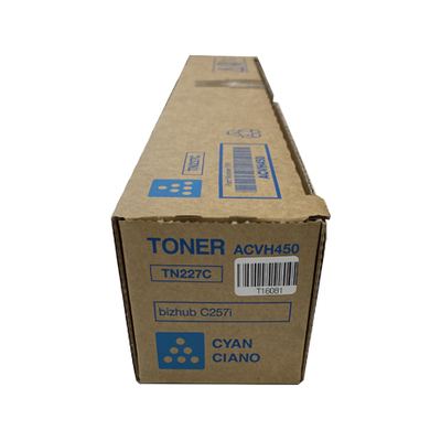 KONICA MINOLTA - Konica Minolta TN-227C (ACVH450) Cyan Original Toner - Bizhub C257