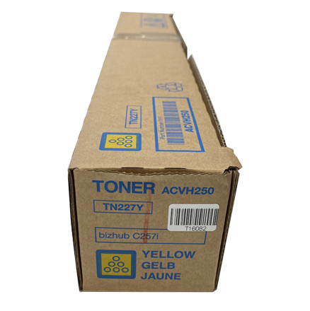 Konica Minolta TN-227Y (ACVH250) Sarı Orjinal Toner - Bizhub C257 (T16082) - 1