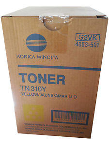 Konica Minolta TN-310Y (4053501) Yellow Original Toner - Bizhub C350 / C351 