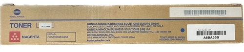 Konica Minolta TN-324AM (A8DA35G) Magenta Original Toner - C258 / C308