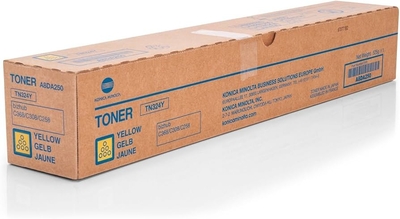 KONICA MINOLTA - Konica Minolta TN-324Y (A8DA250) Sarı Orjinal Toner - C258 / C308