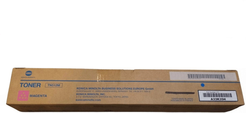 Konica Minolta TN-512M (A33K35H) Kırmızı Orjinal Toner - C454 / C554 - 1