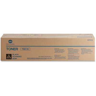 Konica Minolta TN-611K (A070130) Black Original Toner - C451 / C650 - 2