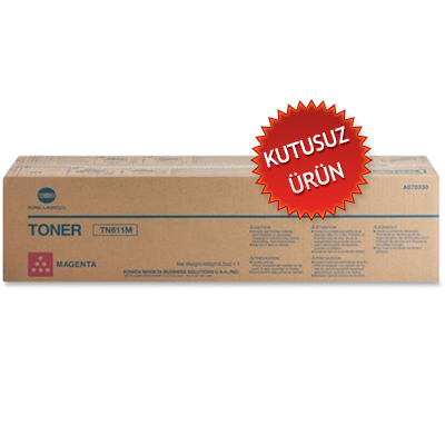 Konica Minolta TN-611M (A070330) Magenta Original Toner - C451 / C650 (Without Box) 