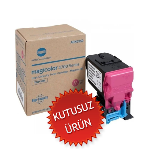 Konica Minolta TNP-22M (A0X5350) Kırmızı Orjinal Toner - Magicolour 4750DN (U) (T17529) - 1