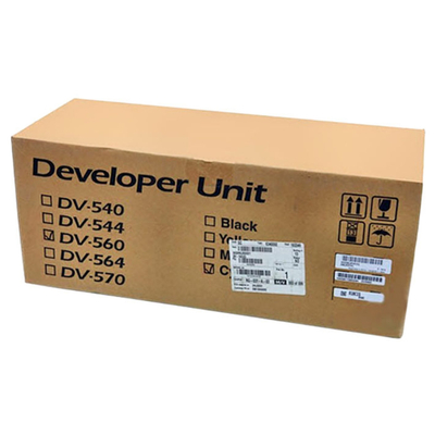 KYOCERA - Kyocera DV-560C Cyan Original Developer Unit - FSC2026MFP