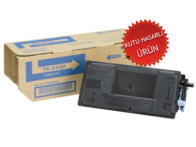 KYOCERA - Kyocera TK-3100 (1T02MS0NL0) Orjinal Toner - FS-2100 / FS-3040 (Damaged Box)