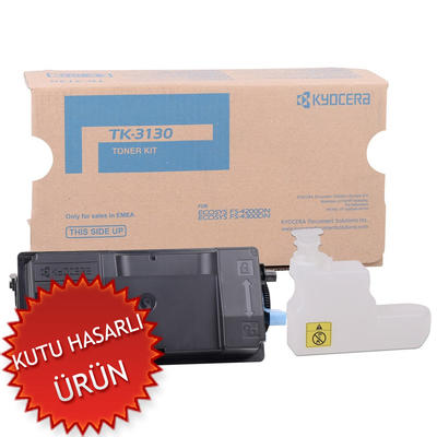 Kyocera TK-3130 (1T02LV0NL0) Original Toner - FS-4200 / FS-4300 (Damaged Box) 