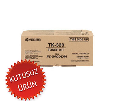 Kyocera TK-320 (1T02F90EU0) Black Original Toner - FS-3900 / FS-4000 (Without Box) 