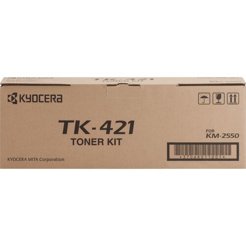 Kyocera TK-421 (370AR011) Black Original Toner - KM2550 - 1