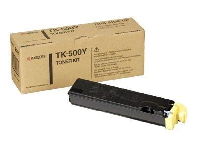 Kyocera TK-500Y (370PD3KW) Yellow Original Toner - FS-C5016N - 1