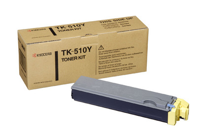 Kyocera TK-510Y (1T02F3AEU0) Yellow Original Toner - FS-C5020N / FS-C5025N 