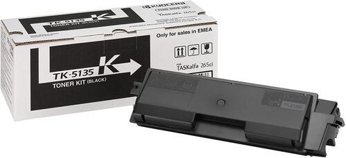 Kyocera TK-5135K (1T02PA0NL0) Black Original Toner - TK265ci / TK266ci - 1