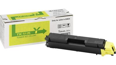 Kyocera TK-5135Y (1T02PAANL0) Yellow Original Toner - TK265ci / TK266ci 