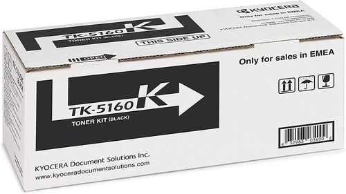 Kyocera TK-5160K (1T02NT0NL0) Black Original Toner - Ecosys P7040cdn - 1