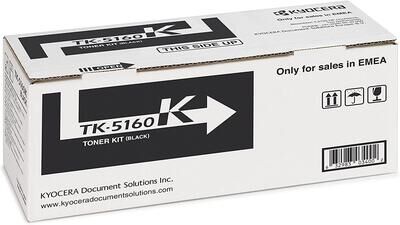 Kyocera TK-5160K (1T02NT0NL0) Black Original Toner - Ecosys P7040cdn - 2