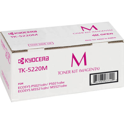 Kyocera TK-5220M (1T02R9BNL1) Magenta Original Toner - P5021 / M5521 