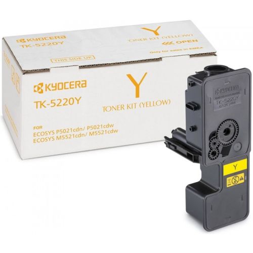 Kyocera TK-5220Y (1T02R9ANL1) Yellow Original Toner - P5021 / M5521 - 1