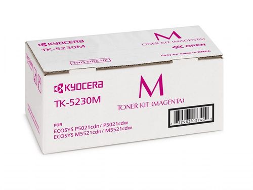 Kyocera TK-5230M (1T02R9BNL0) Magenta Original Toner - P5021 / M5521 - 1