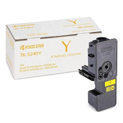 Kyocera TK-5240Y (1T02R7ANL0) Yellow Original Toner - M5526 / P5026 