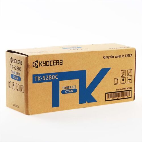 Kyocera TK-5280C (1T02TWCNL0) Cyan Original Toner - P6235cdn / P6635cıdn - 1