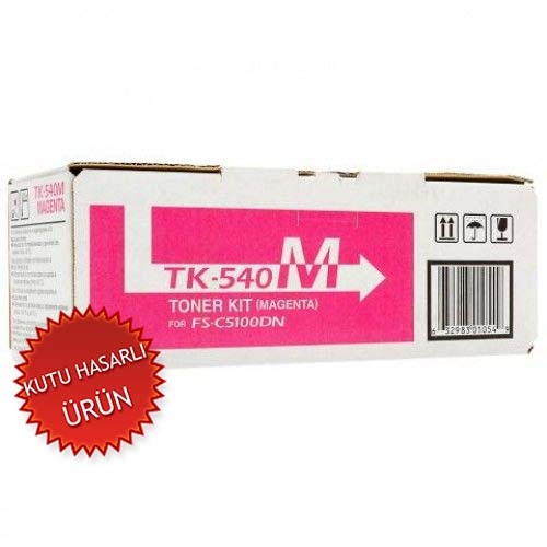 Kyocera TK-540M (1T02HLBEU0) Kırmızı Orjinal Toner - FS-C5100DN (C) - 1