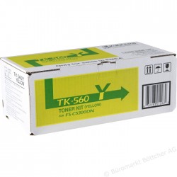 Kyocera TK-560Y (1T02HNAEU0) Yellow Original Toner - FS-C5300 / FS-C5350 