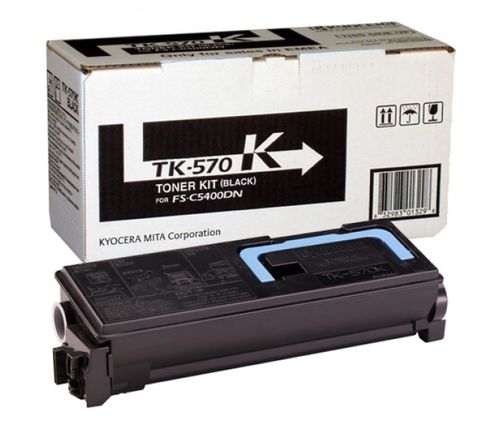 Kyocera TK-570K (1T02HG0EU0) Black Original Toner - FS-C5400DN / P7035CDN - 1