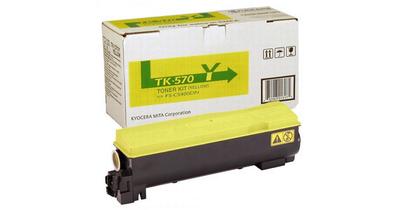 Kyocera TK-570Y (1T02HGAEU0) Yellow Original Toner - FS-C5400DN / P7035CDN 