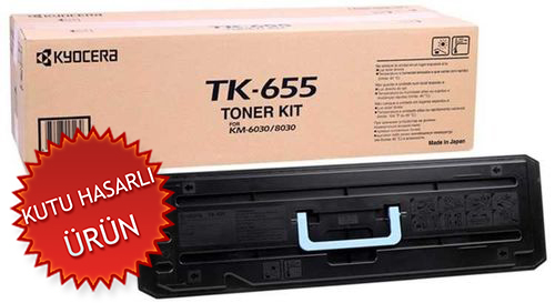 Kyocera TK-655 (1T02FB0EU0) Black Original Toner - KM-6030 / KM-8030(C) - 1