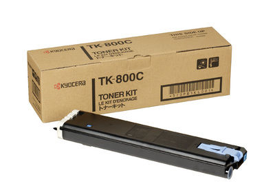 Kyocera TK-800C (370PB5KL) Cyan Original Toner - FS-C8008 - 1