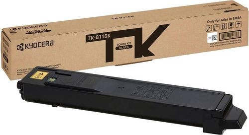 Kyocera TK-8115K (1T02P30NL0) Black Original Toner - M8124cidn / M8130cidn - 1