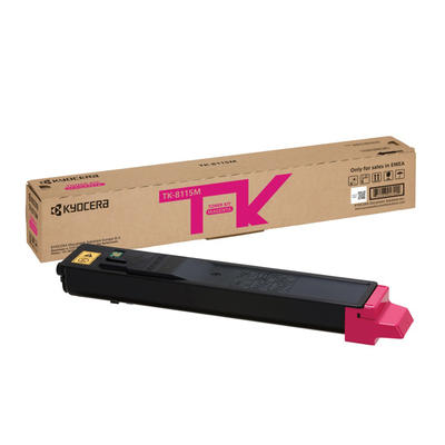 Kyocera TK-8115M (1T02P3BNL0) Magenta Original Toner - M8124cidn / M8130cidn 