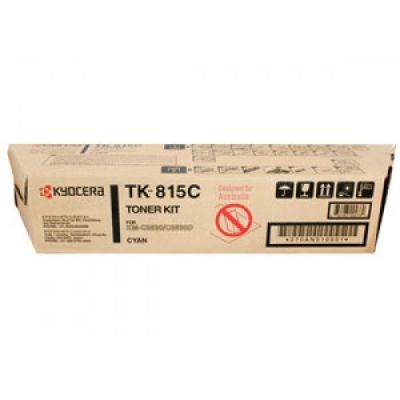 Kyocera TK-815C (370AN510) Cyan Original Toner - KM-C2630 / C2630D