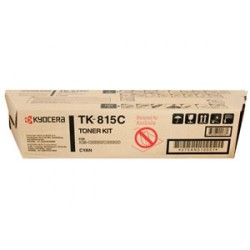 Kyocera TK-815C (370AN510) Cyan Original Toner - KM-C2630 / C2630D 