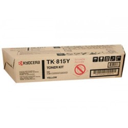 KYOCERA - Kyocera TK-815Y (370AN310) Yellow Original Toner - KM-C2630 / C2630D