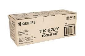 Kyocera TK-820Y (1T02HPAEU0) Yellow Original Toner - FS-C8100 