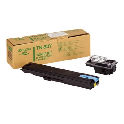 KYOCERA - Kyocera TK-82Y (370093KL) Yellow Original Toner - FS-8000C