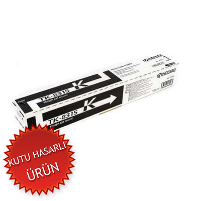 KYOCERA - Kyocera TK-8315K (1T02MV0NL0) Black Original Toner - TasKalfa 2550Ci (Damaged Box)