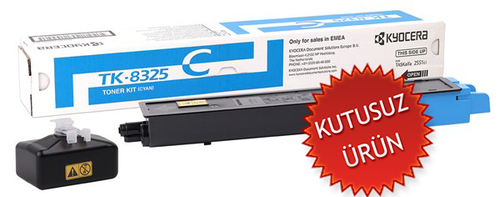 Kyocera TK-8325C (1T02NPCNL0) Cyan Original Toner - TasKalfa 2551ci (Without Box)