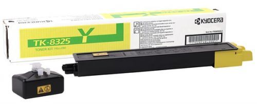 Kyocera TK-8325Y (1T02NPANL0) Yellow Original Toner - TasKalfa 2551ci - 2