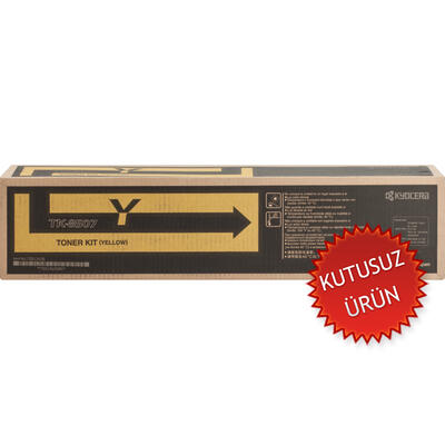 Kyocera TK-8507Y (1T02LCAUS0) Yellow Original Toner - TasKalfa 4550Ci / 4551Ci (Without Box) 