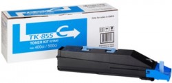 Kyocera TK-855C (1T02H7CEU0) Cyan Original Toner - TasKalfa 400Ci / 500Ci 