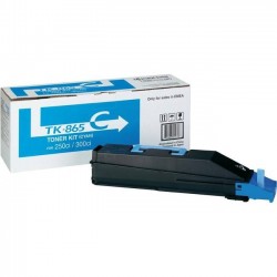 Kyocera TK-865C (1T02JZCEU0) Cyan Original Toner - TasKalfa 250Ci 