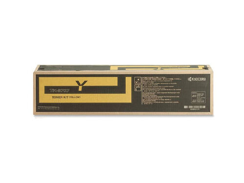 Kyocera TK-8707Y (1T02K9AUS0) Yellow Original Toner - TasKalfa 7550ci / 7551ci - 1