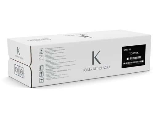 Kyocera TK-8725K (1T02NH0NL0) Black Original Toner - TasKalfa 8052ci / 7052ci - 1