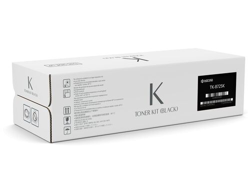 Kyocera TK-8725K (1T02NH0NL0) Black Original Toner - TasKalfa 8052ci / 7052ci - 2