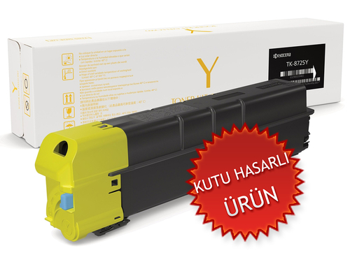 Kyocera TK-8725Y (1T02NHANL0) Sarı Orjinal Toner - TasKalfa 8052ci / 7052ci (C) - 1