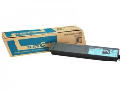 Kyocera TK-875C (1T05JNCNL0) Cyan Original Toner - TasKalfa 550C / 650C 