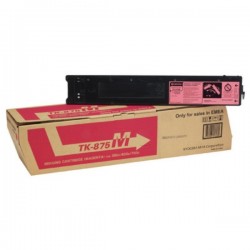 Kyocera TK-875M (1T05JNBNL0) Magenta Original Toner - TasKalfa 550C / 650C 